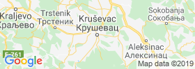 Krusevac map